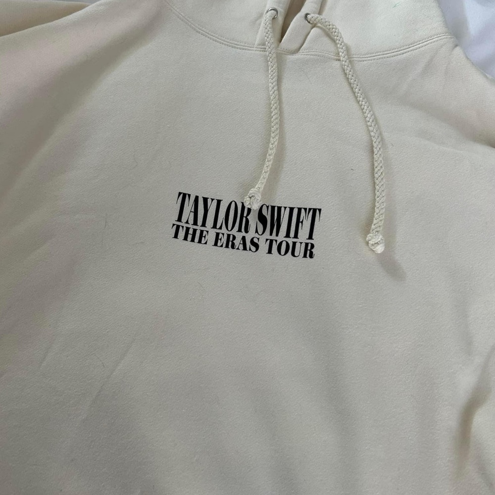 Taylor Swift Cream Hoodie